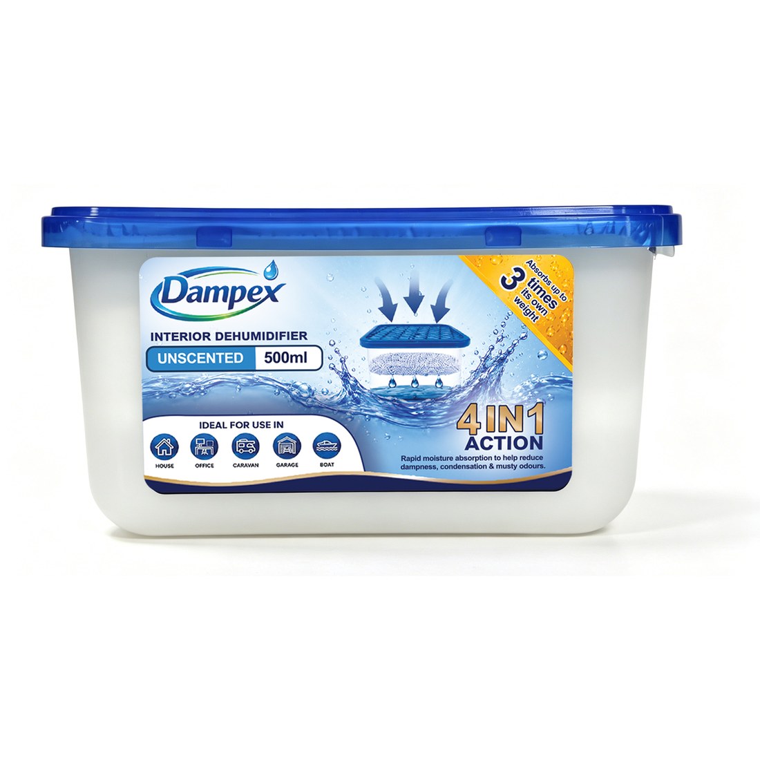 Dampex Unscented 500ml